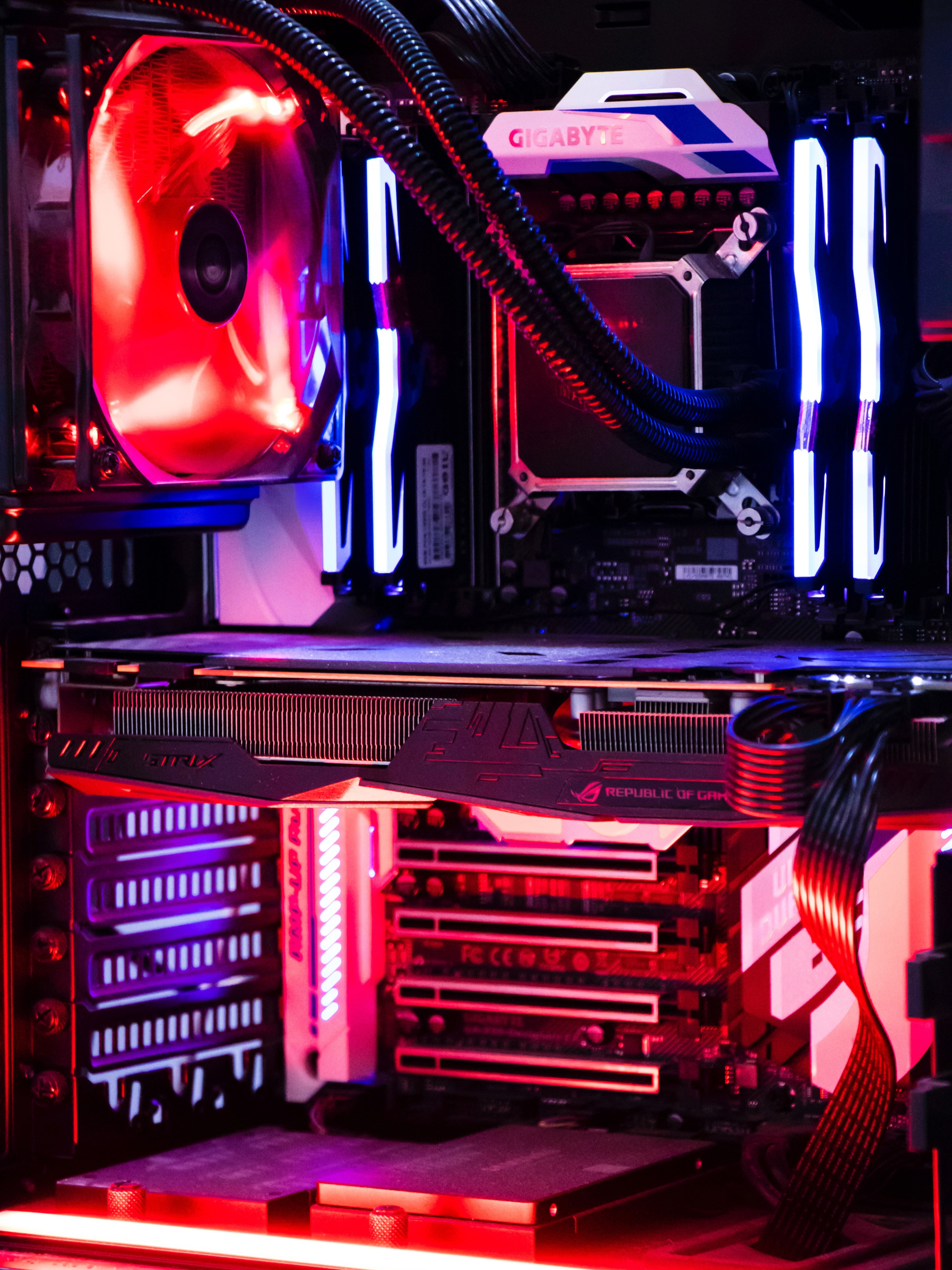 A gaming computer